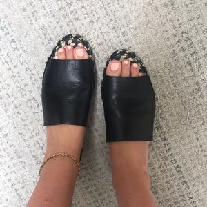 Proenza schouler espadrille slides